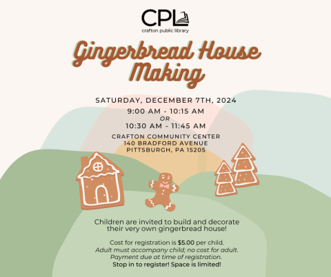 Gingerbread House Making Event