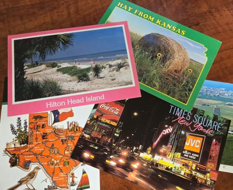 Assortment of postcards