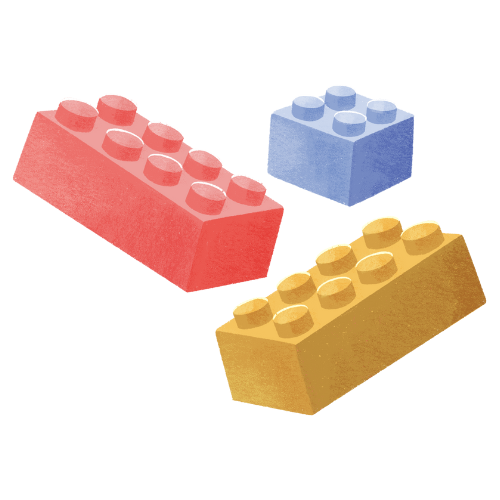 Lego bricks.