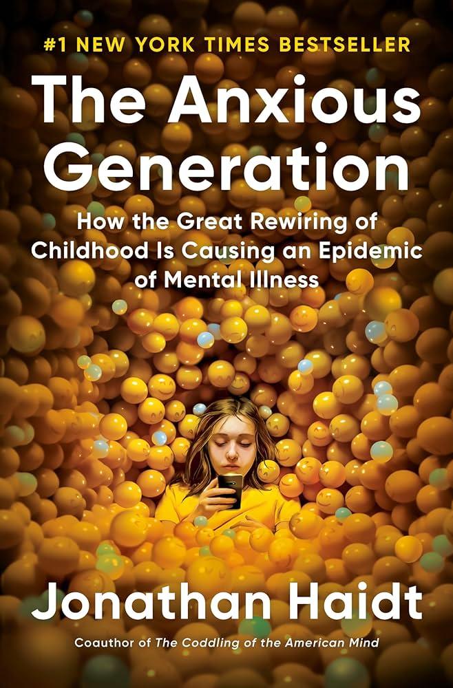 The Anxious Generation book cover